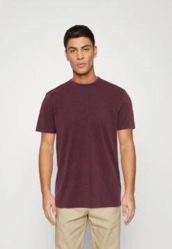 Pier One 7 Pack - Basic T-Shirt - Blue/Mottled Bordeaux/White -Pier One Sales Store 4a8b7c59da094e668883e9f6ee9f1a94