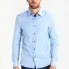 Pier One Shirt - Light Blue/Blue