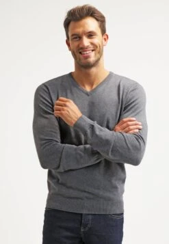 Pier One Jumper - Dark Grey Melange