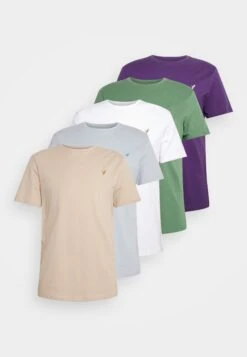 Pier One Unisex 5 Pack - Basic T-Shirt 12 Pier One Unisex 5 Pack - Basic T-Shirt -Pier One Sales Store 4dab7af2179d4e539c84571a9836ad97