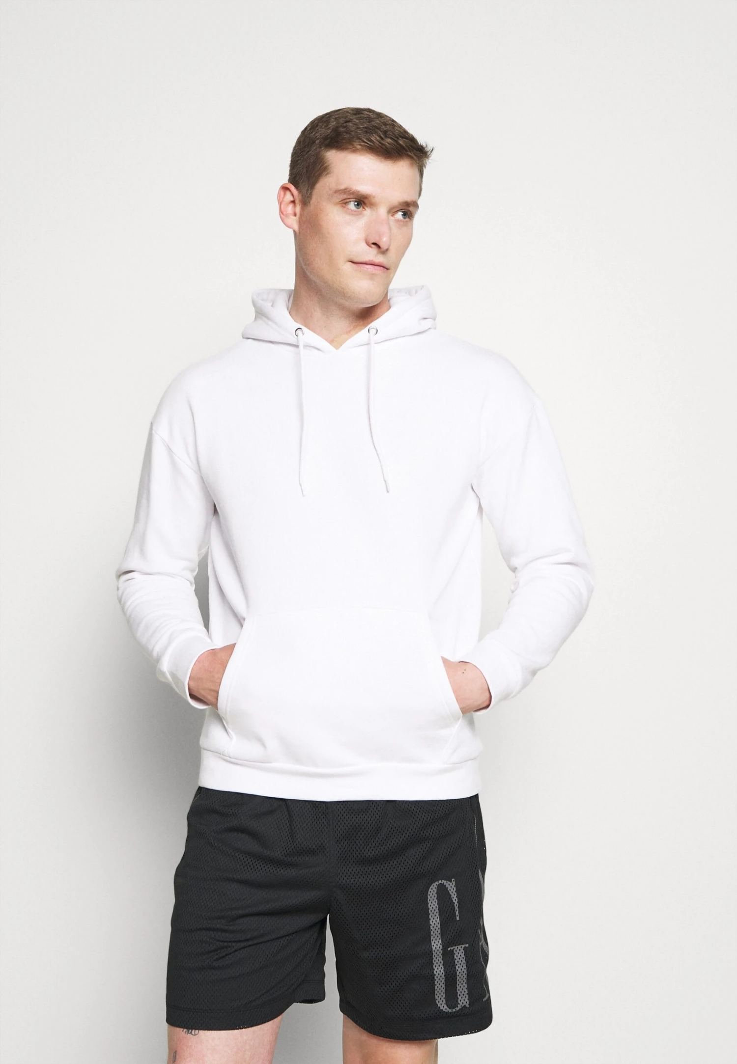 Pier One 2 Pack - Hoodie - White/Black 2 Pier One 2 Pack - Hoodie - White/Black - Image 2