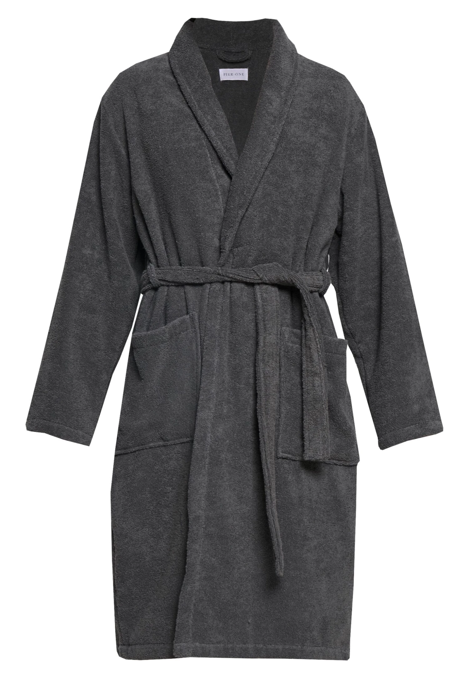 Pier One Dressing Gown - Dark Gray 4 Pier One Dressing Gown - Dark Gray - Image 4