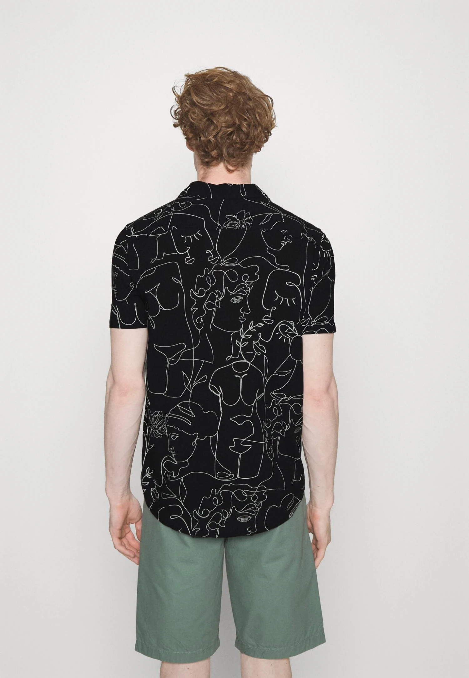 Pier One Resort Regular - Shirt - Black 3 Pier One Resort Regular - Shirt - Black - Image 3