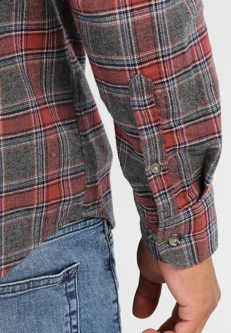 Pier One Shirt - Grey/Coral 5 Pier One Shirt - Grey/Coral - Image 5