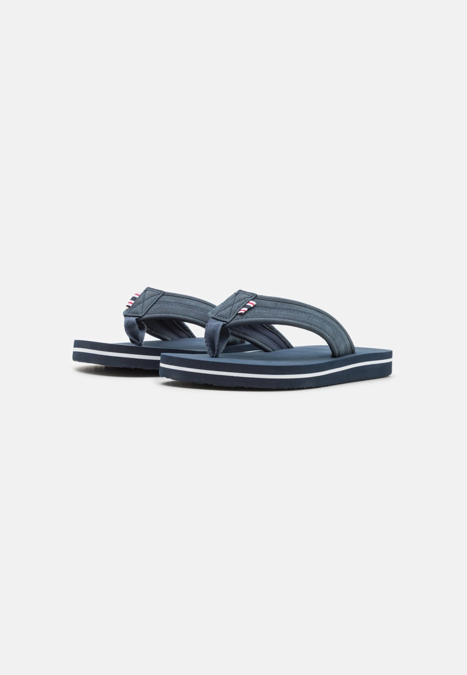 Pier One T-Bar Sandals - Dark Blue 2 Pier One T-Bar Sandals - Dark Blue - Image 2