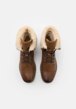 Pier One Leather - Lace-Up Ankle Boots - Camel 9 Pier One Leather - Lace-Up Ankle Boots - Camel -Pier One Sales Store 58338f66cc624a14b1e5d27e7e21ebaf