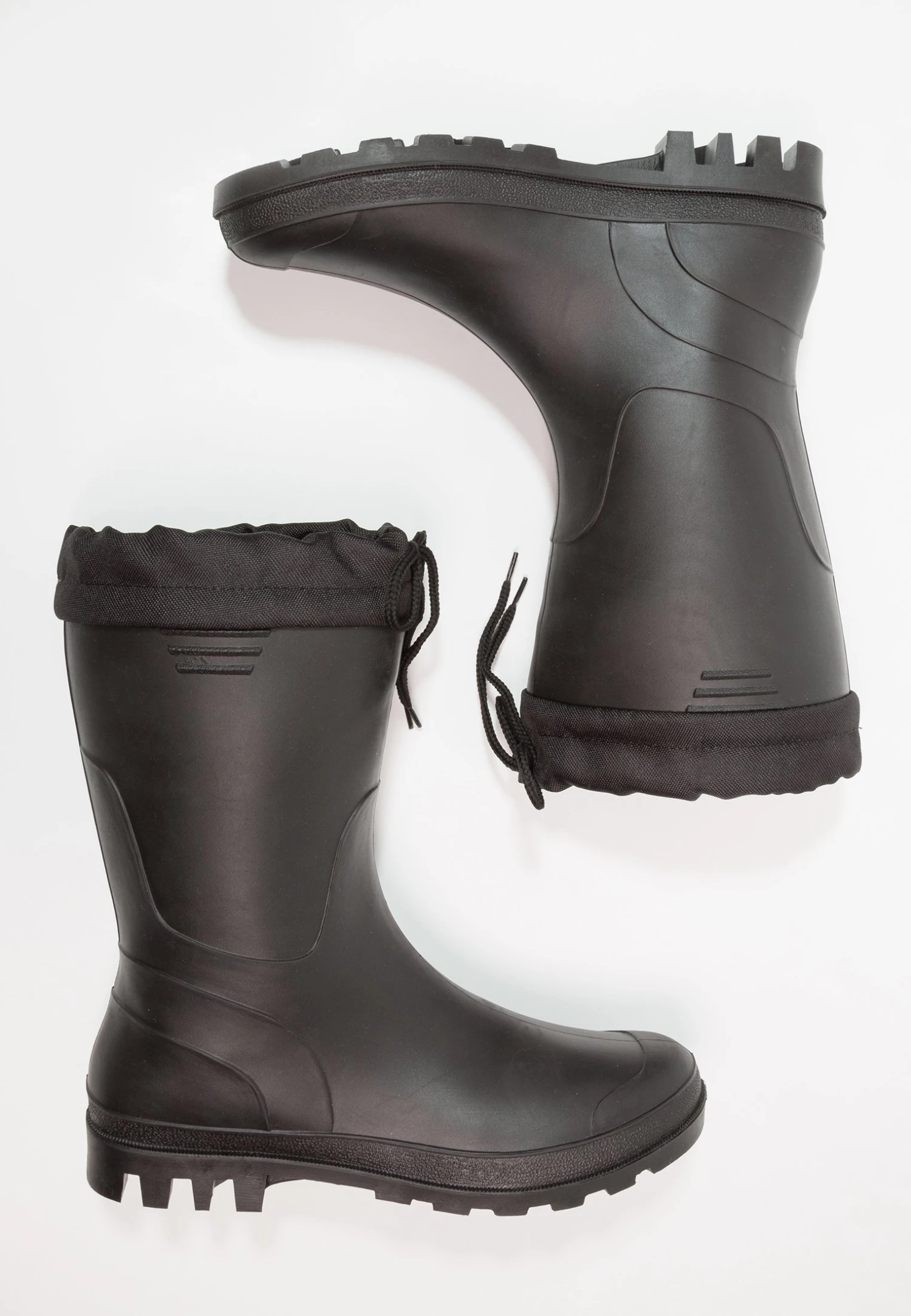 Pier One Unisex - Wellies - Black 2 Pier One Unisex - Wellies - Black - Image 2