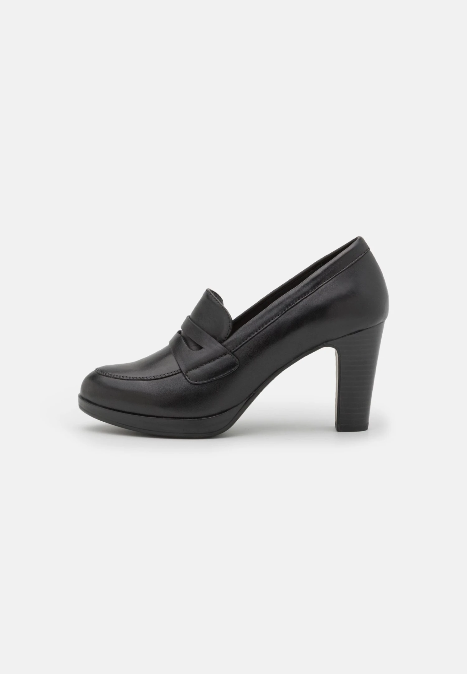 Pier One Leather- Classic Heels - Black 2 Pier One Leather- Classic Heels - Black - Image 2