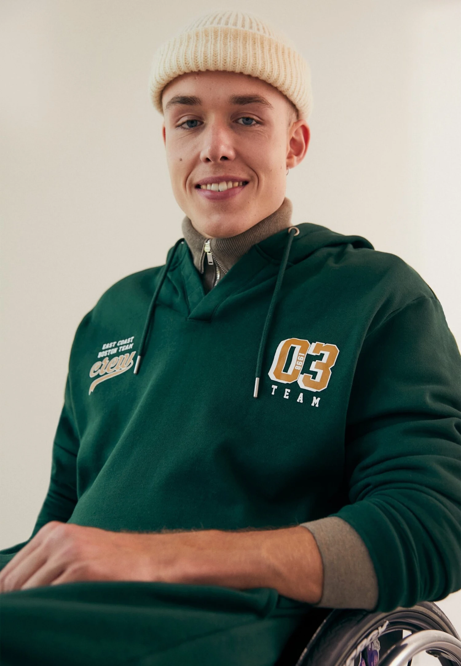 Pier One Sweatshirt - Dark Green 1 Pier One Sweatshirt - Dark Green