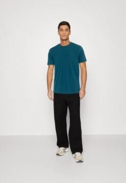 Pier One 7 Pack - Basic T-Shirt - Red/Silver/Royal Blue