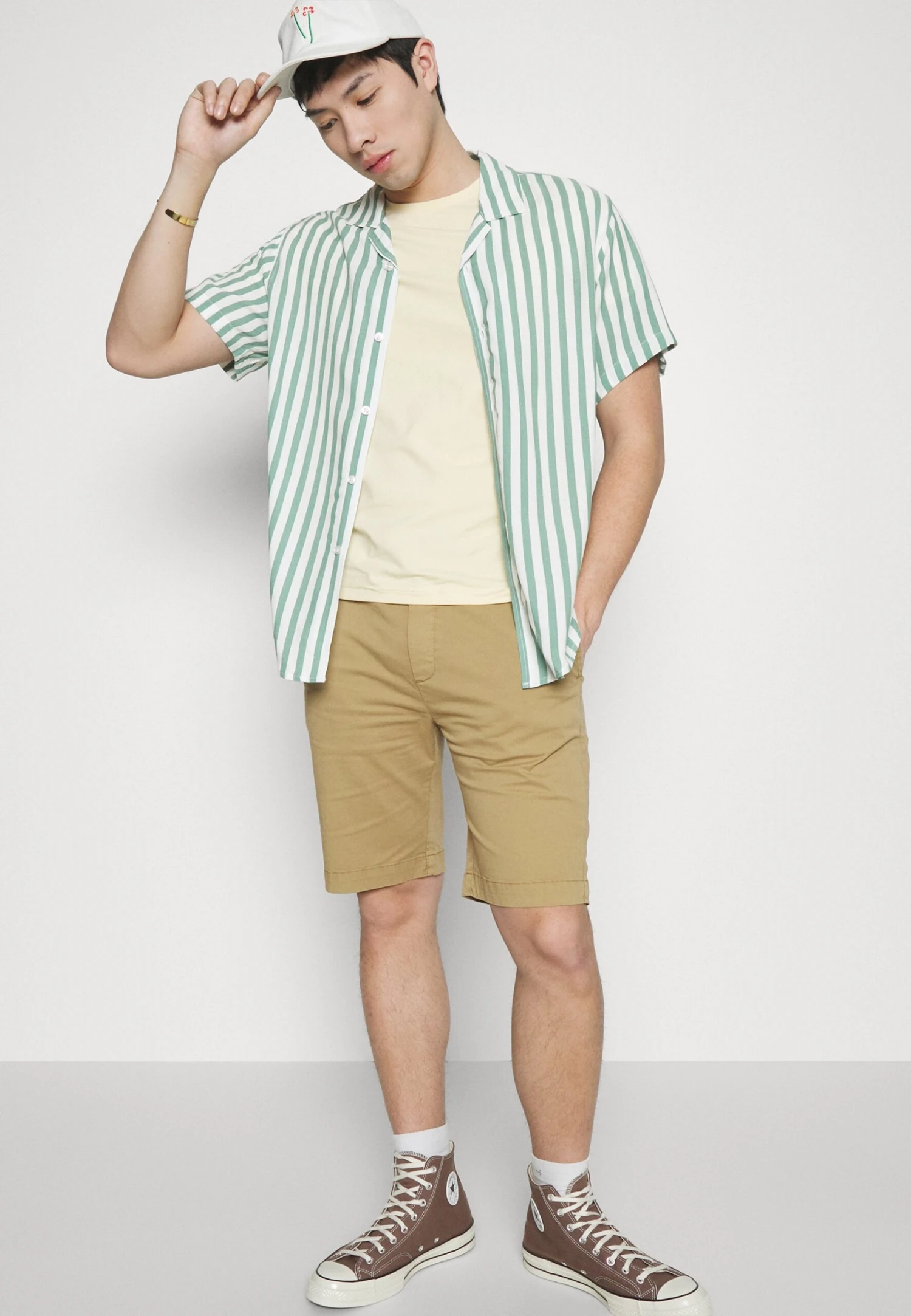 Pier One Shirt - Mint/White 4 Pier One Shirt - Mint/White - Image 4