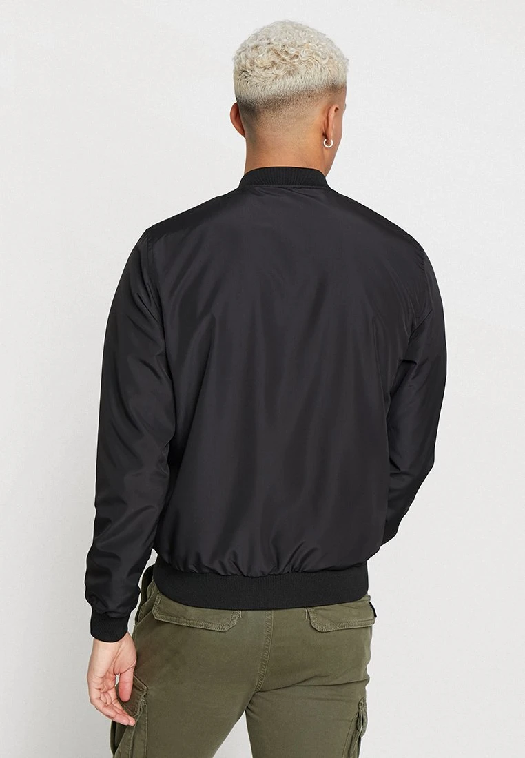 Pier One Bomber Jacket - Black 3 Pier One Bomber Jacket - Black - Image 3