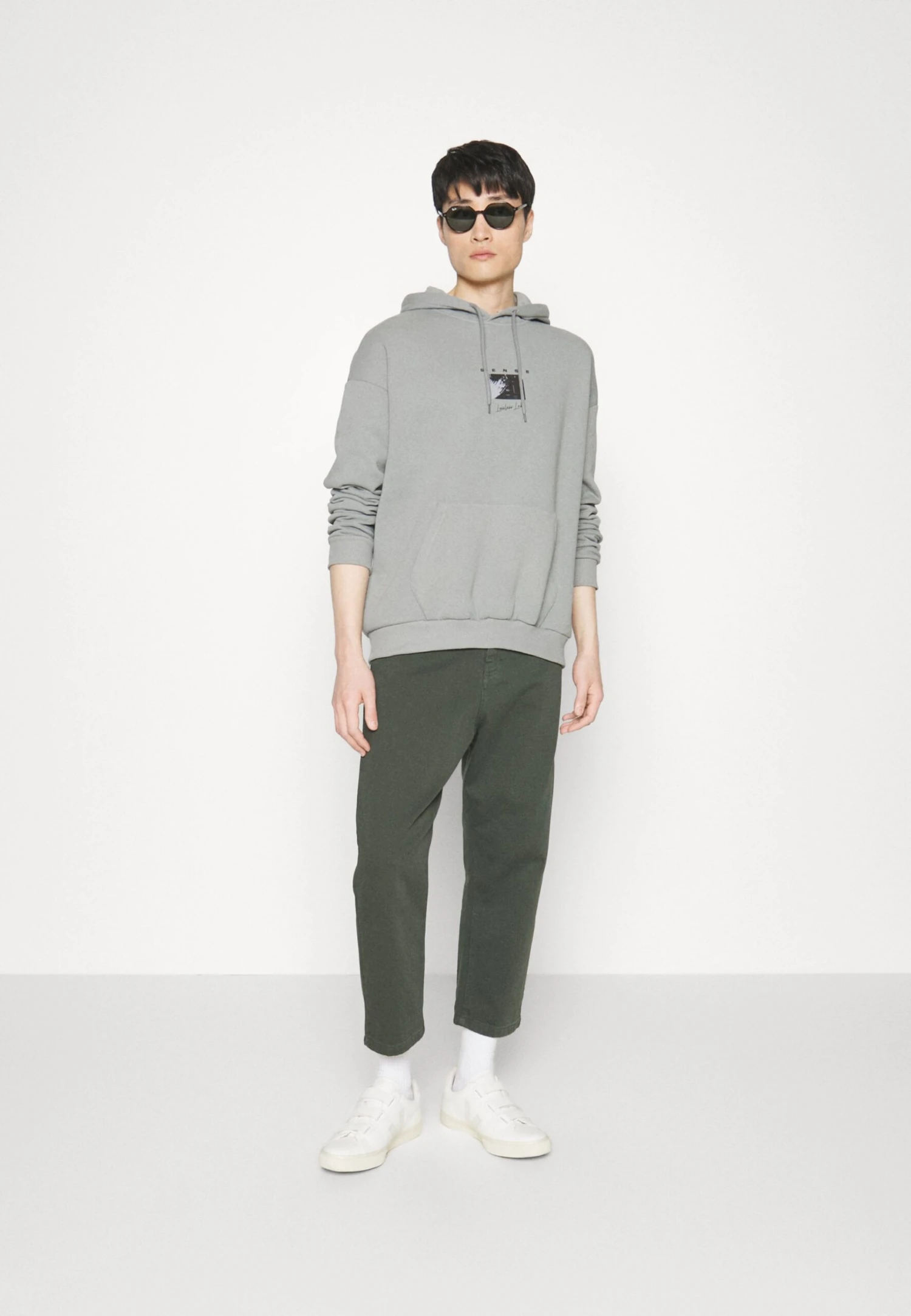 Pier One Sweatshirt -Grey 2 Pier One Sweatshirt -Grey - Image 2