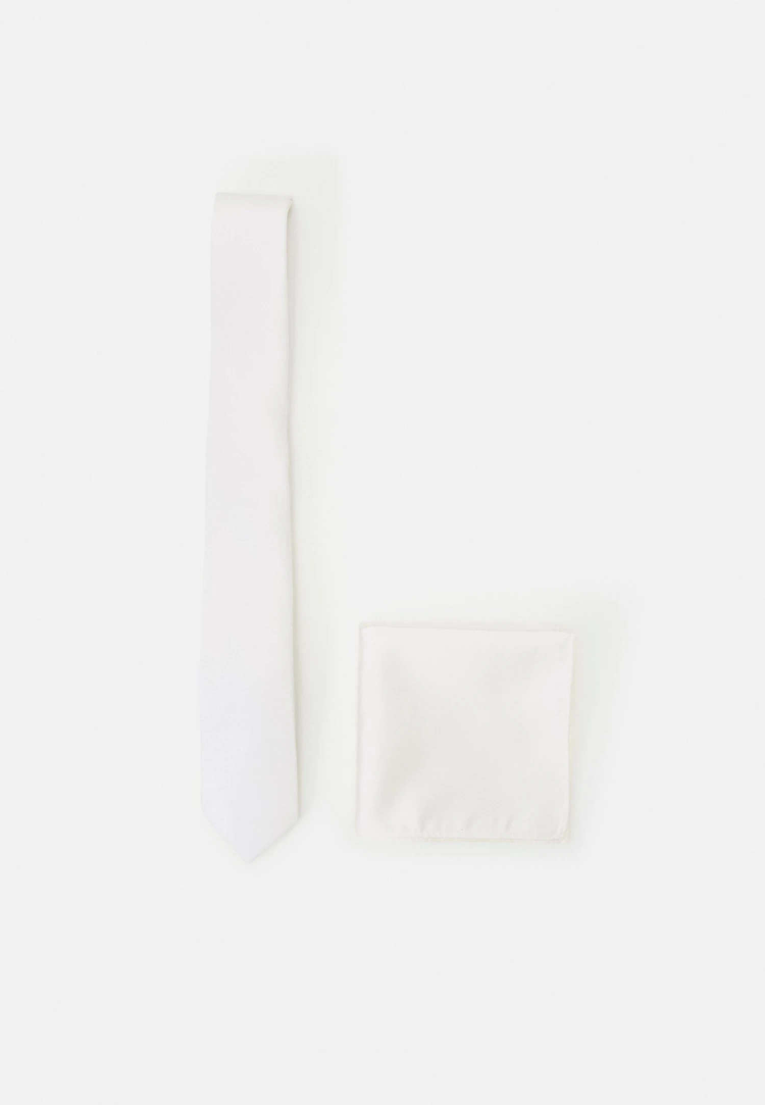 Pier One Set - Pocket Square - White 1 Pier One Set - Pocket Square - White