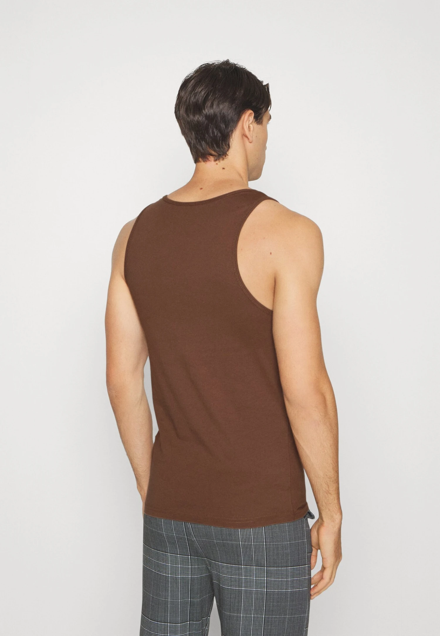 Pier One 3Pck Skin Tone Rib Vest- Undershirt - Brown 3 Pier One 3Pck Skin Tone Rib Vest- Undershirt - Brown - Image 3