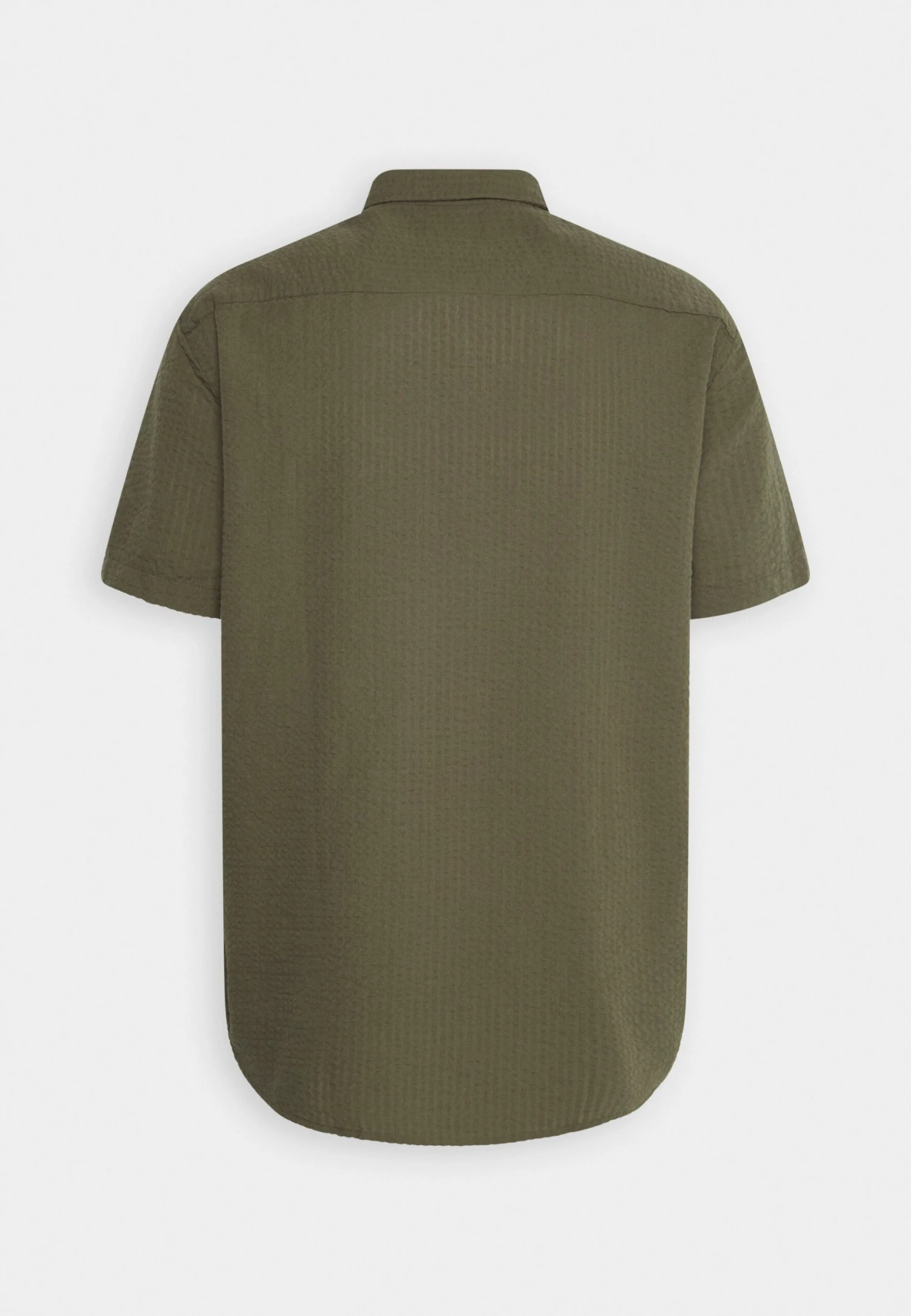 Pier One Seersucker Kent- Shirt - 604 - Olive 2 Pier One Seersucker Kent- Shirt - 604 - Olive - Image 2