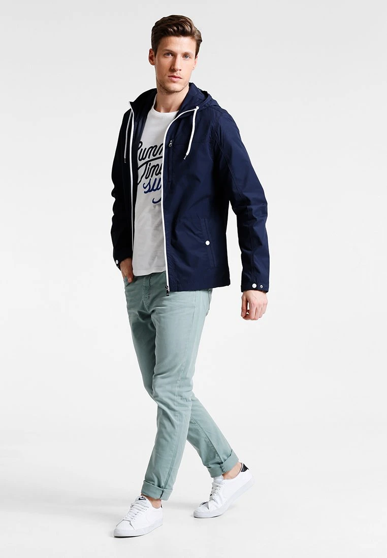 Pier One Summer Jacket - Dark Blue 2 Pier One Summer Jacket - Dark Blue - Image 2