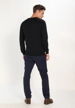 Pier One Basic Crewneck - Jumper - Black -Pier One Sales Store 67feb9b1cee14abc863487c2b05bb82a