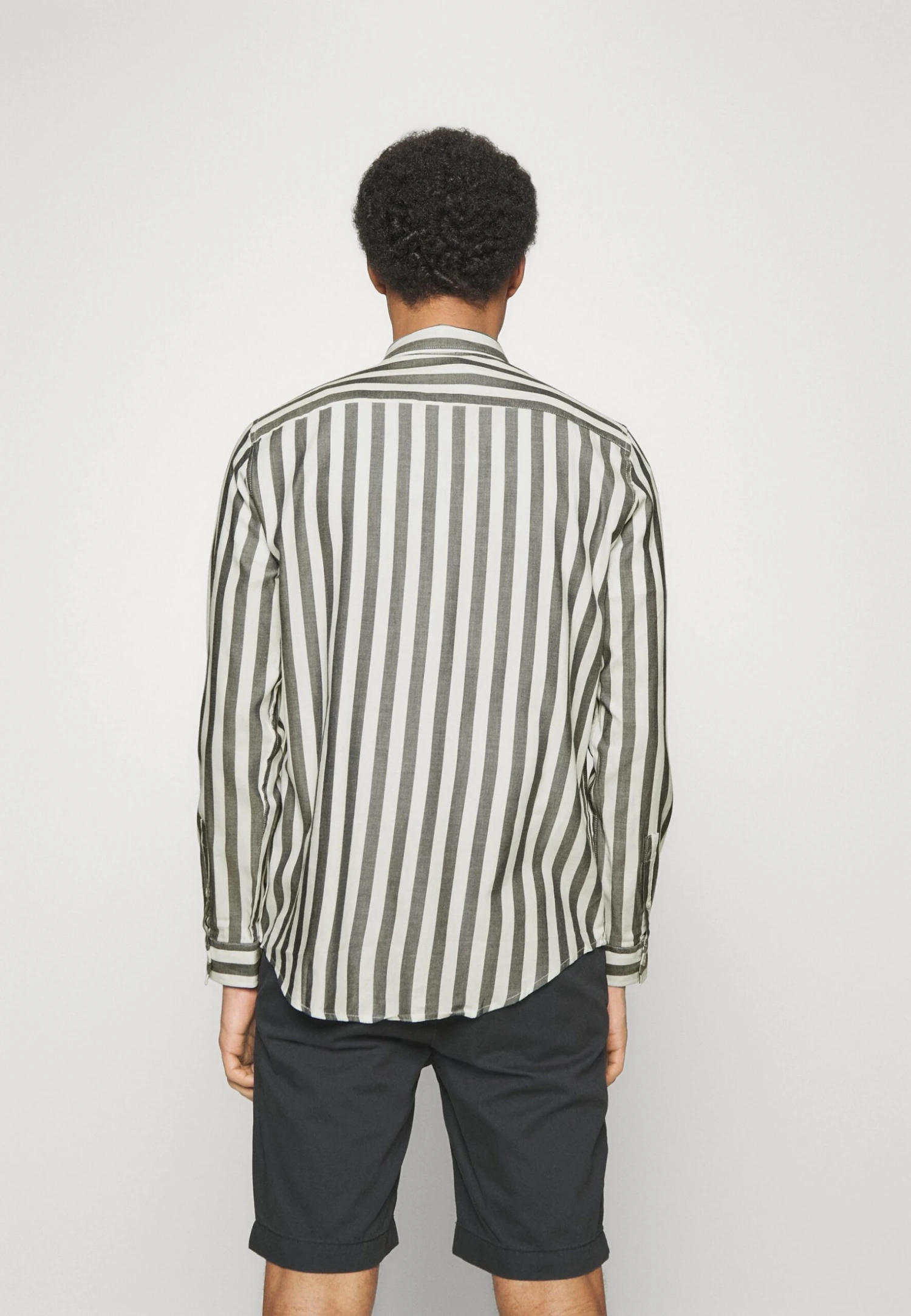 Pier One Shirt - Dark Blue/White 3 Pier One Shirt - Dark Blue/White - Image 3