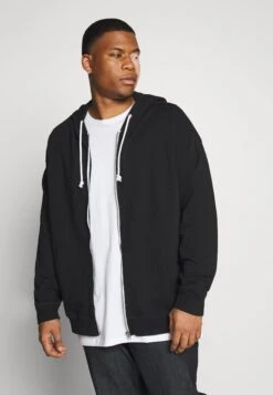 Pier One Zip-Up Sweatshirt - Black