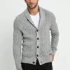 Pier One Cardigan - Mottled Dark Grey