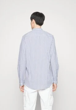 Pier One Muscle Fit Stand- Shirt - Blue 8 Pier One Muscle Fit Stand- Shirt - Blue -Pier One Sales Store 6f902e87935b415aa0482cac3fb832df