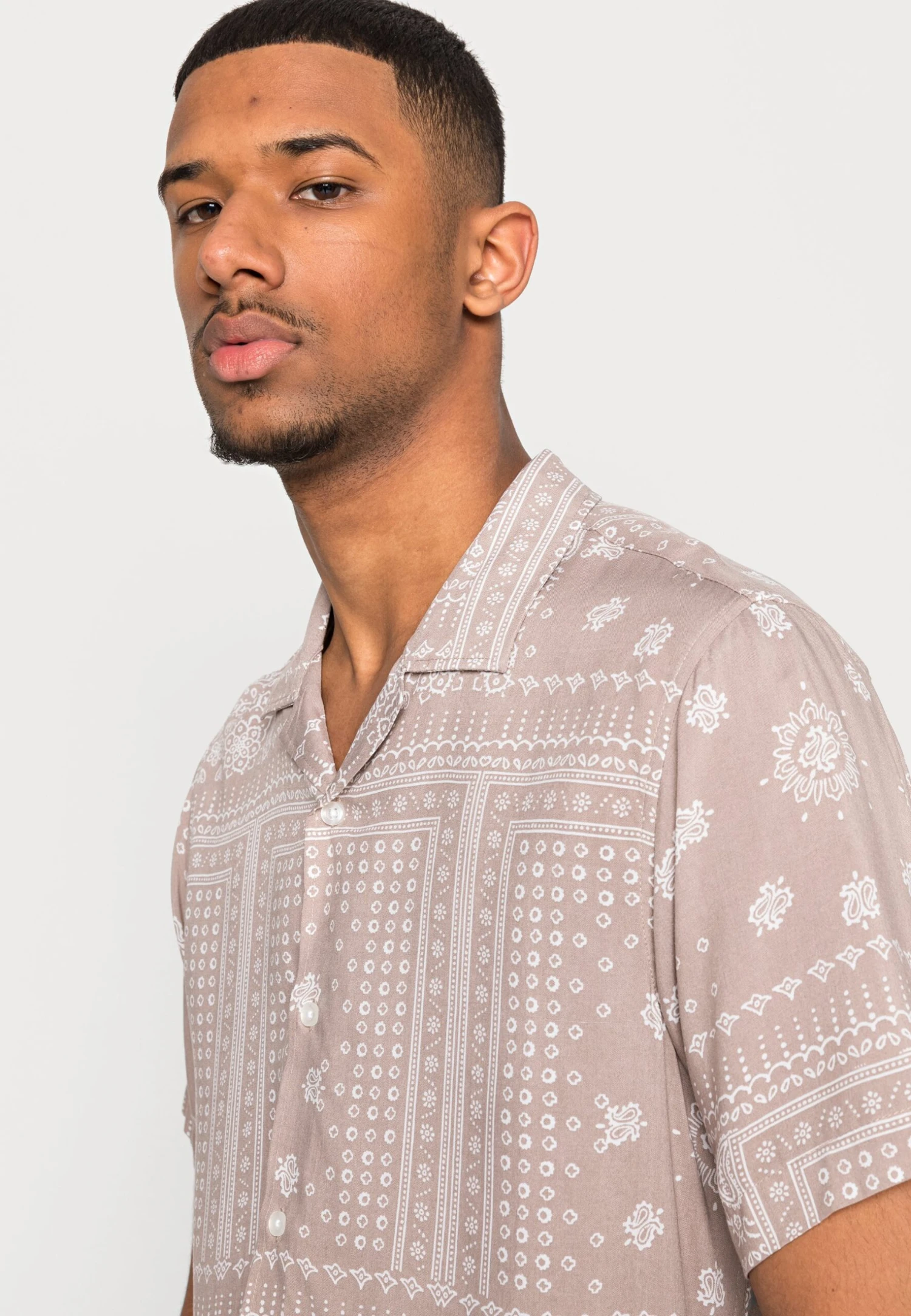 Pier One Unisex - Shirt - Beige 5 Pier One Unisex - Shirt - Beige - Image 5