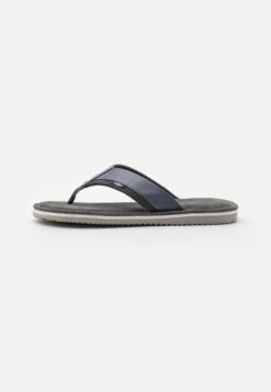 Pier One Leather - T-Bar Sandals - Blue