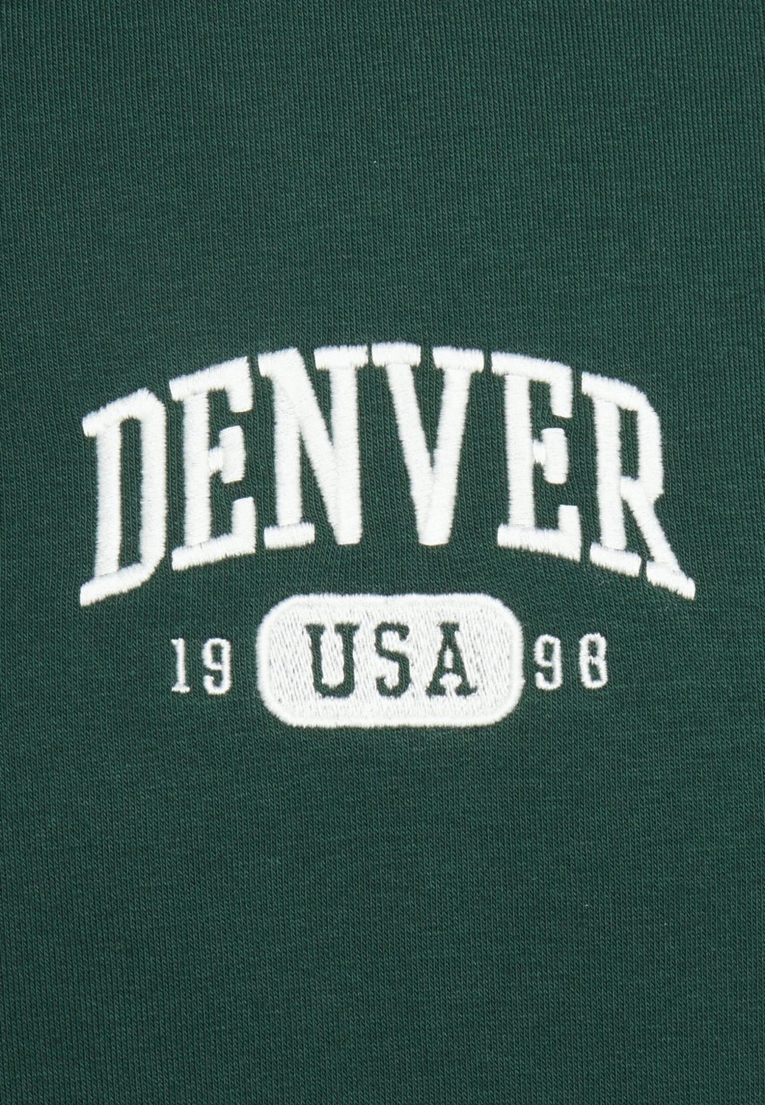 Pier One Denver College Hoodie- Sweatshirt - Green 3 Pier One Denver College Hoodie- Sweatshirt - Green - Image 3