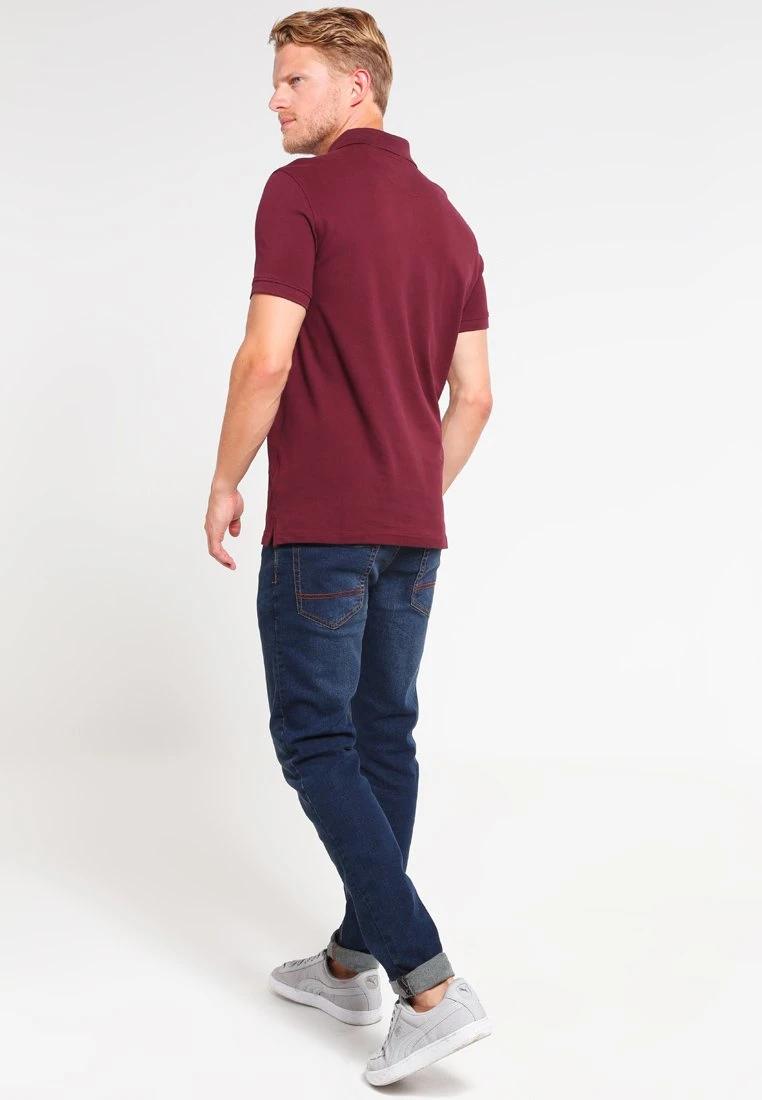 Pier One Basic - Polo Shirt - Bordeaux 3 Pier One Basic - Polo Shirt - Bordeaux - Image 3