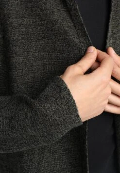 Pier One Cardigan - Black/Olive -Pier One Sales Store 77cc56baa8d64ff08fd27eaa2cfca327