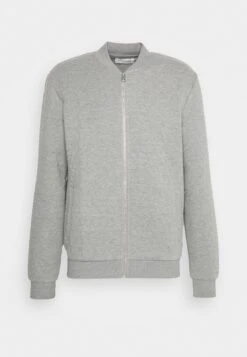 Pier One Zip-Up Sweatshirt - Mottled Grey -Pier One Sales Store 7858119371ca44ddaa7105bcccbdbf59