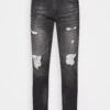 Pier One Slim Fit Jeans - Grey
