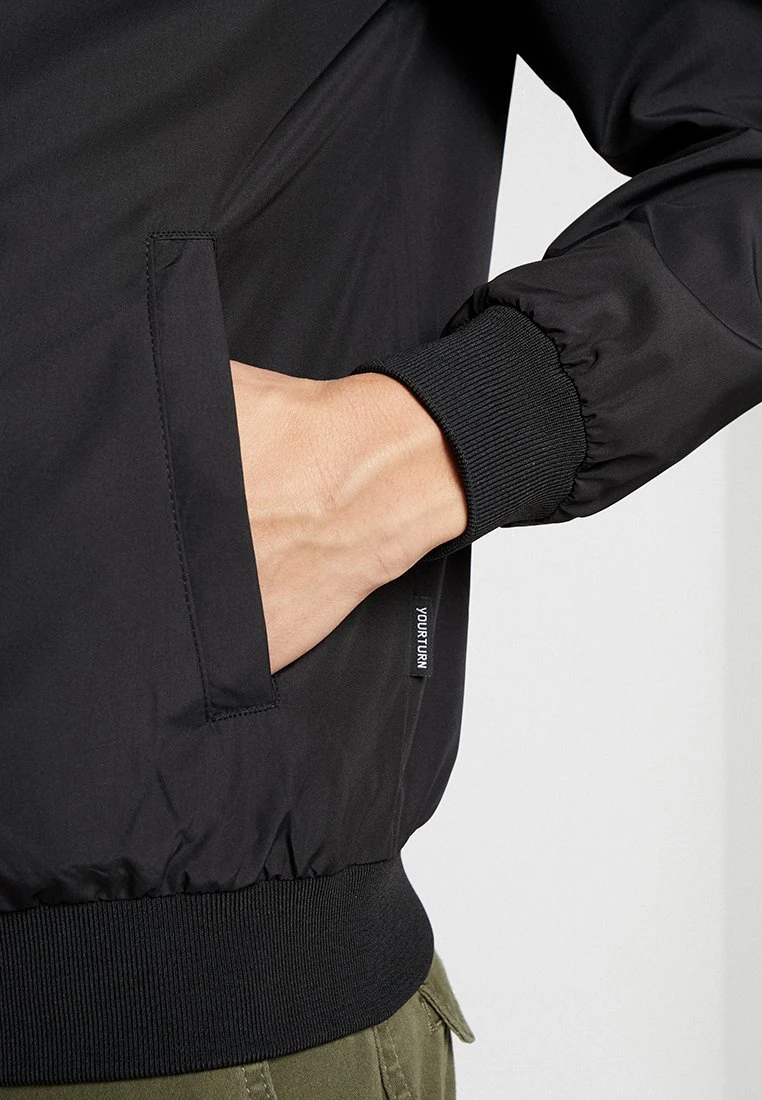 Pier One Bomber Jacket - Black 6 Pier One Bomber Jacket - Black - Image 6