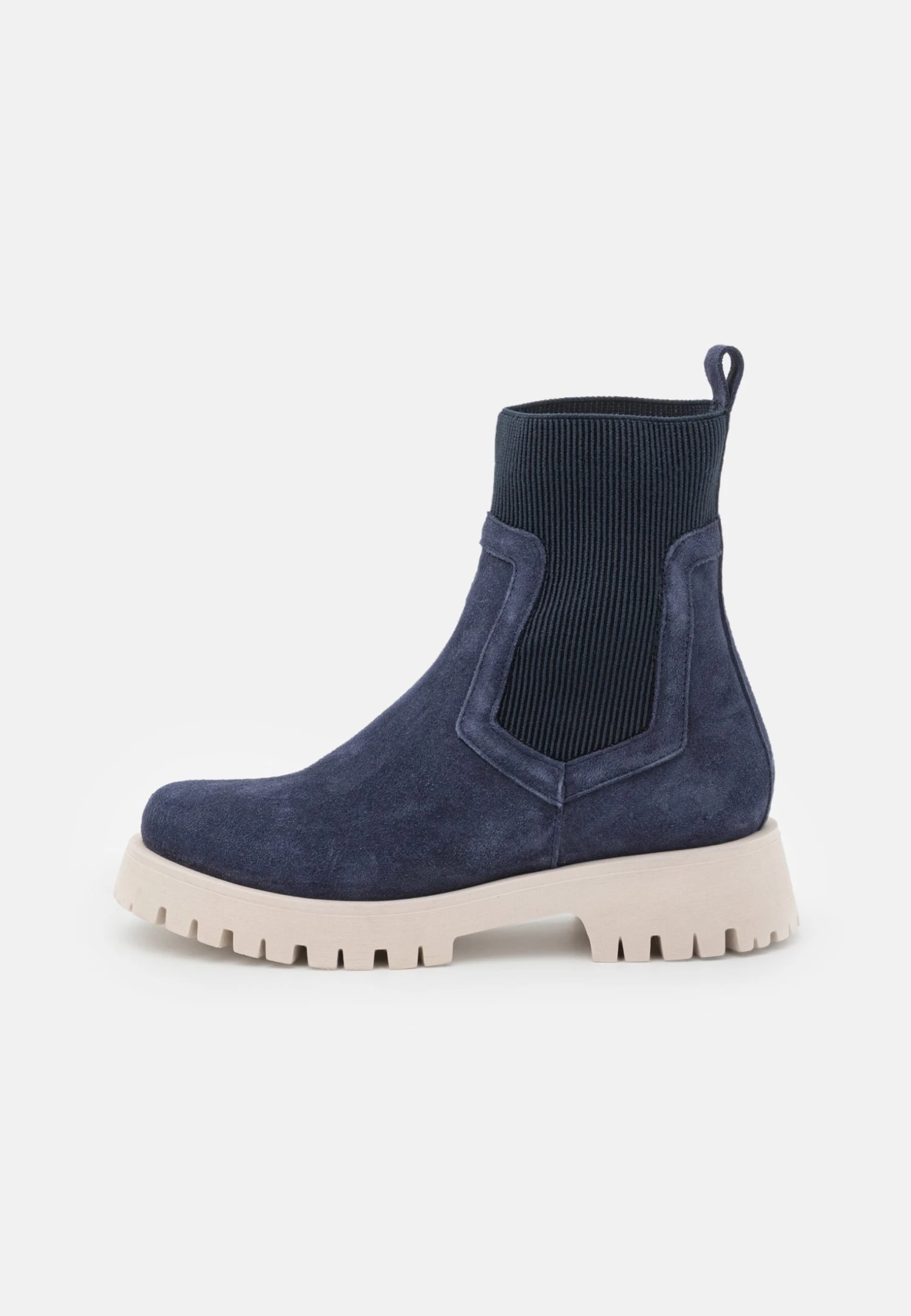 Pier One Leather - Platform Ankle Boots - Dark Blue 2 Pier One Leather - Platform Ankle Boots - Dark Blue - Image 2