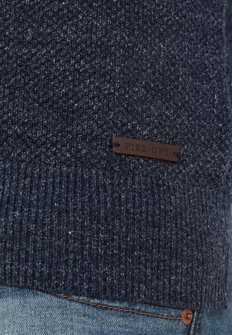 Pier One Cardigan - Mottled Blue 6 Pier One Cardigan - Mottled Blue - Image 6