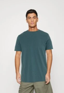 Pier One 7 Pack - Basic T-Shirt - Blue/Mottled Bordeaux/White -Pier One Sales Store 7b9f1b5705884163855acb0b7048c4bc