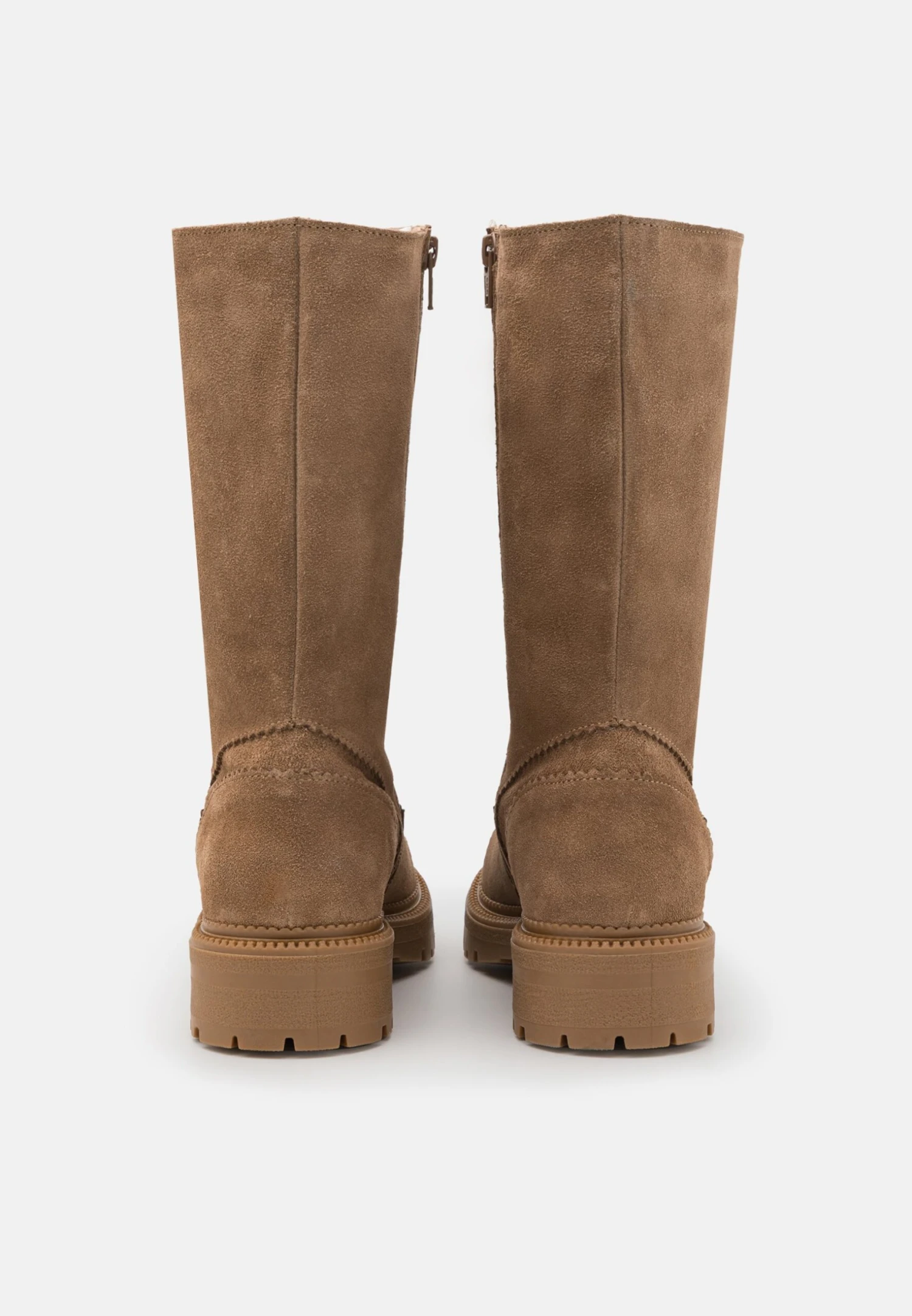 Pier One Leather Winter Boot - Boots - Taupe 4 Pier One Leather Winter Boot - Boots - Taupe - Image 4