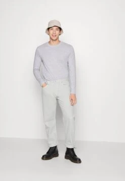 Pier One 5 Pack - Long Sleeved Top - Light Grey/White/Black