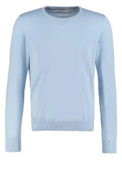 Pier One Basic Crewneck - Jumper - Light Blue -Pier One Sales Store 80f1c7c7bbed4ed08a43aa5550fa92e2