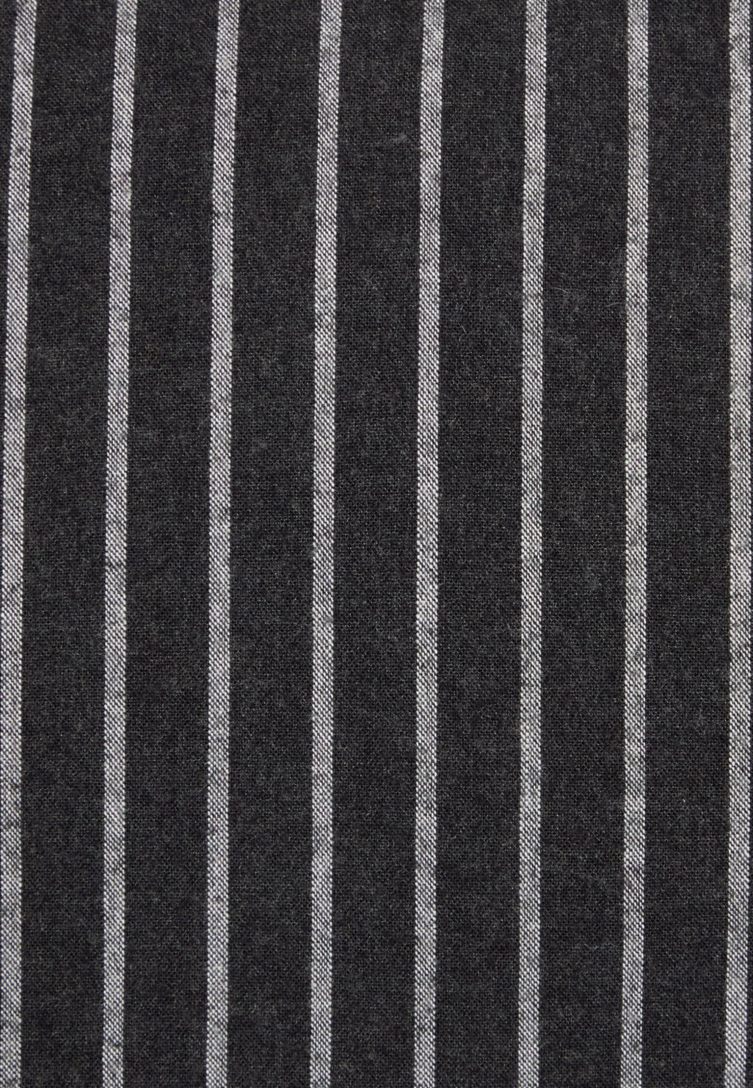 Pier One Flannel Stripes- Shirt - Dark Grey 3 Pier One Flannel Stripes- Shirt - Dark Grey - Image 3