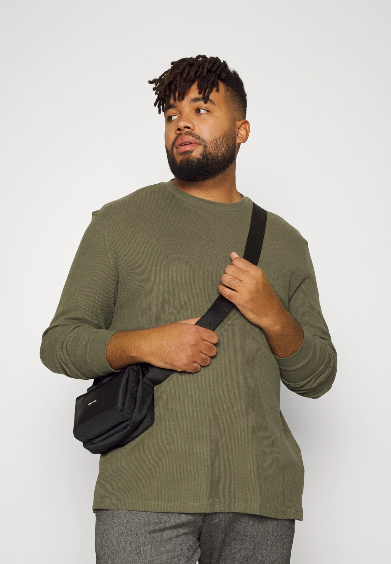 Pier One Long Sleeved Top - Olive 4 Pier One Long Sleeved Top - Olive - Image 4