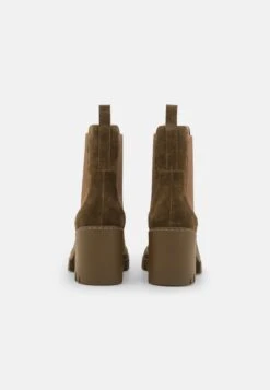 Pier One Leather - High Heeled Ankle Boots - Khaki 9 Pier One Leather - High Heeled Ankle Boots - Khaki -Pier One Sales Store 82e4380308ac44f19d33d6cff9f92202