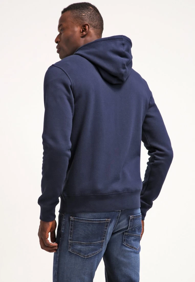 Pier One Zip-Up Sweatshirt - Navy 3 Pier One Zip-Up Sweatshirt - Navy - Image 3