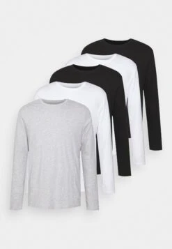 Pier One 5 Pack - Long Sleeved Top - Light Grey/White/Black 13 Pier One 5 Pack - Long Sleeved Top - Light Grey/White/Black -Pier One Sales Store 89a801e7bd5f4f2d8a995f5d7c394e4a