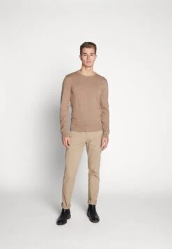 Pier One Basic Crewneck - Jumper - Mottled Beige 10 Pier One Basic Crewneck - Jumper - Mottled Beige -Pier One Sales Store 8ab6afa896f946a0abe264ae414a2865