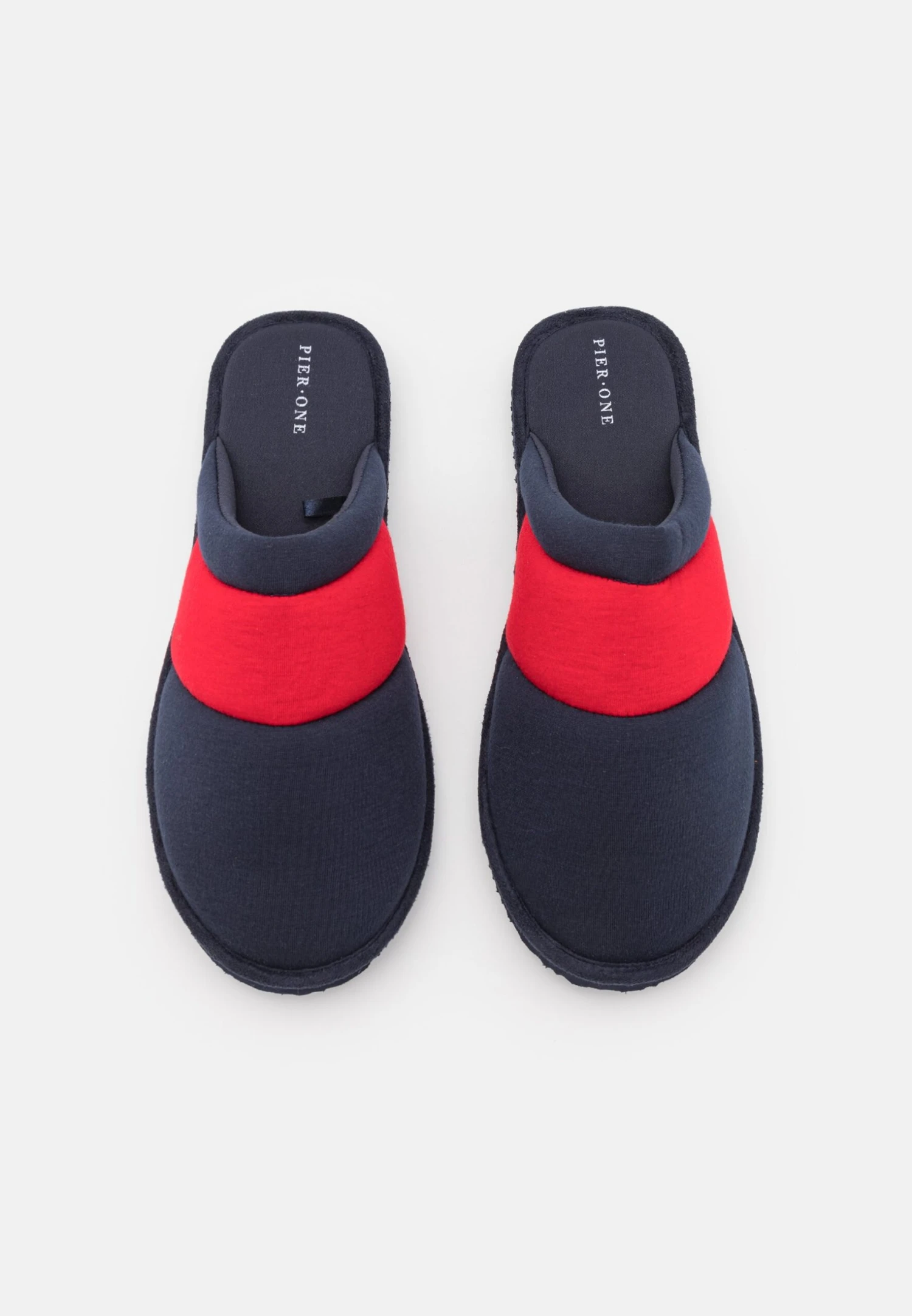 Pier One Unisex - Slippers - Dark Blue/Red 4 Pier One Unisex - Slippers - Dark Blue/Red - Image 4