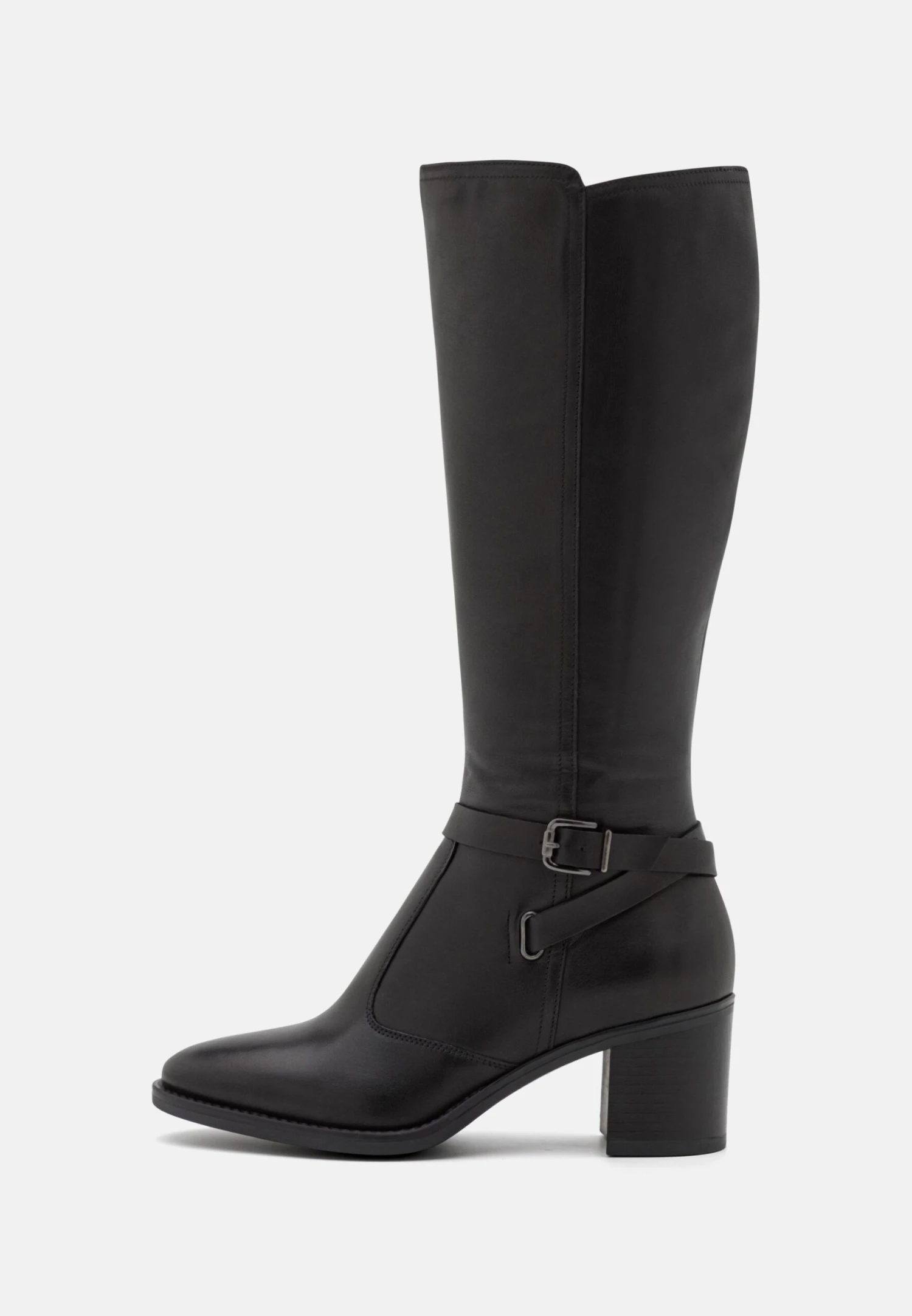Pier One Leather - Boots - Black 2 Pier One Leather - Boots - Black - Image 2