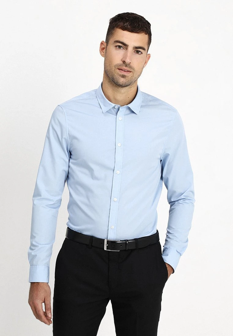 Pier One 2 Pack - Formal Shirt - Light Blue/Dark Blue 2 Pier One 2 Pack - Formal Shirt - Light Blue/Dark Blue - Image 2