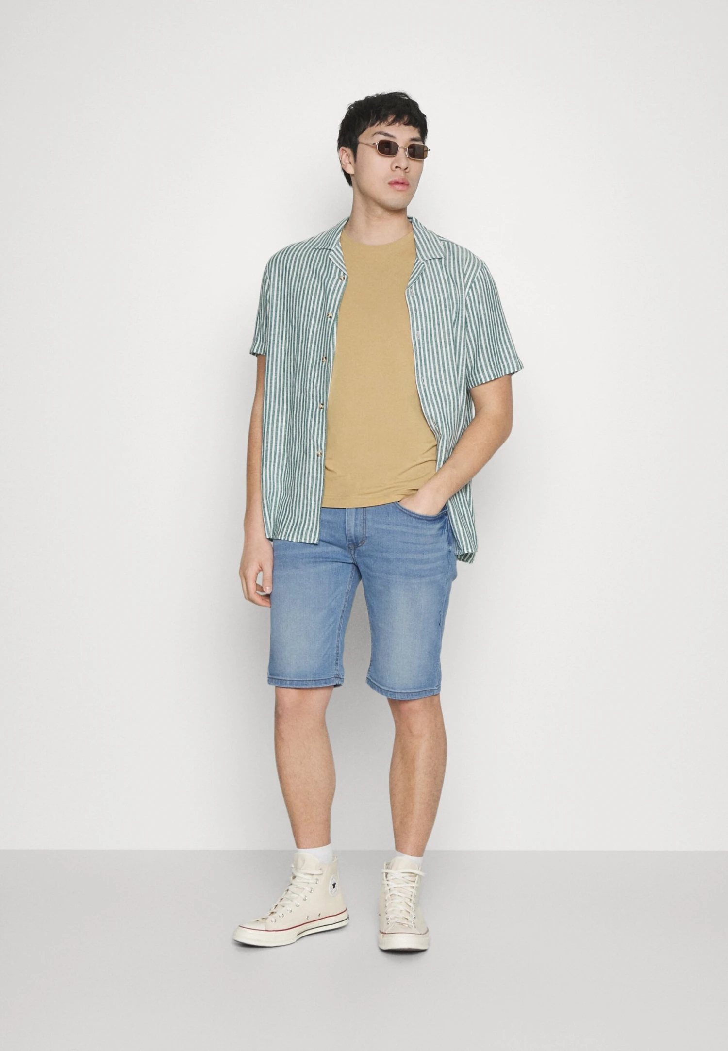 Pier One Denim Shorts - Light Blue Denim 1 Pier One Denim Shorts - Light Blue Denim